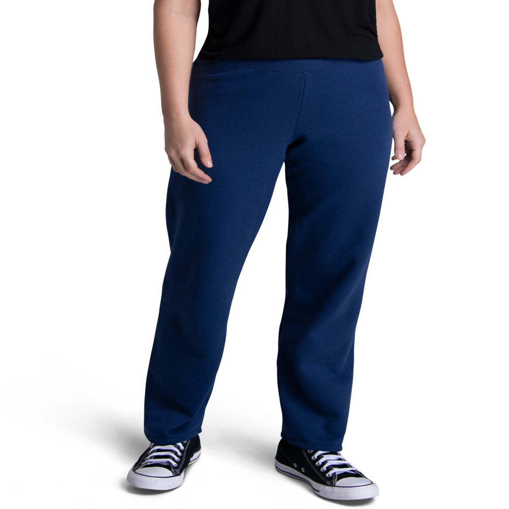 Fruit of the Loom Women's Eversoft Fleece Open Bottom Pant