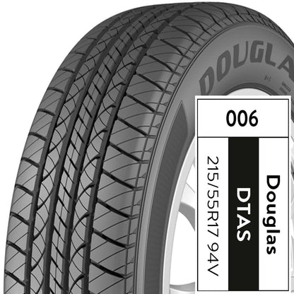 Douglas Touring A/S 215/55R17 94V All-Season Tire