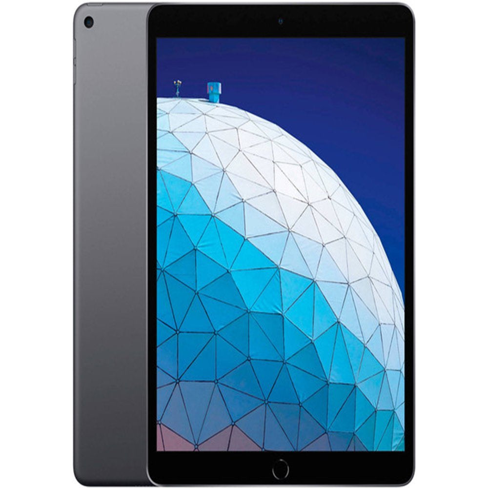 Open Box | Apple iPad Air 3 | 10.5-inch Retina | 64GB | Wi-Fi Only | Bundle: Case, Pre-Installed Tempered Glass, Rapid Charger, Bluetooth/Wireless Airbuds By Certified 2 Day Express