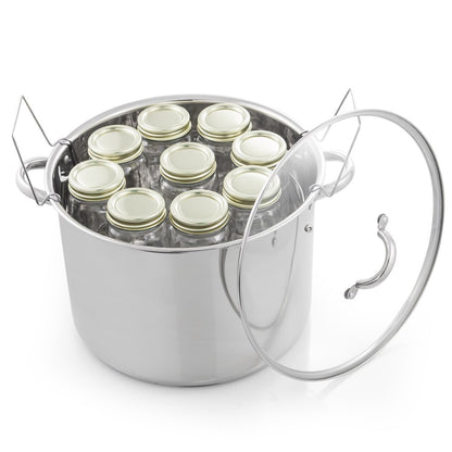 Prep-N-Cook Stainless Steel 21.5 qt. Canner 2 Piece Box