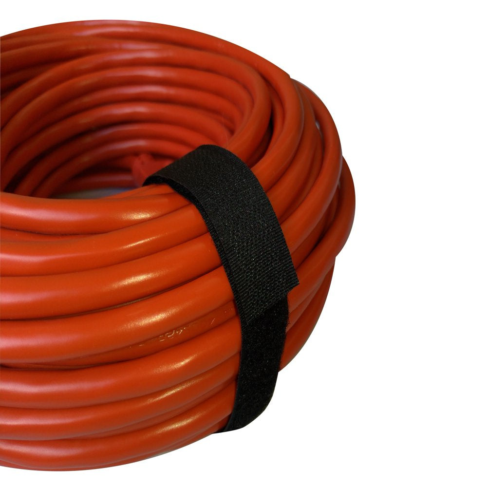 100ft Indoor and Outdoor Light Duty Orange Vinyl Extension Cord