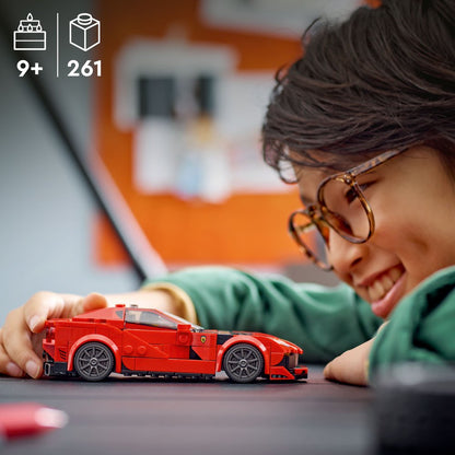 LEGO Speed Champions 1970 Ferrari 512 M 76914 Sports Red Race Car, Ferrari Toy Car Model Building Kit with Racing Driver Minifigure