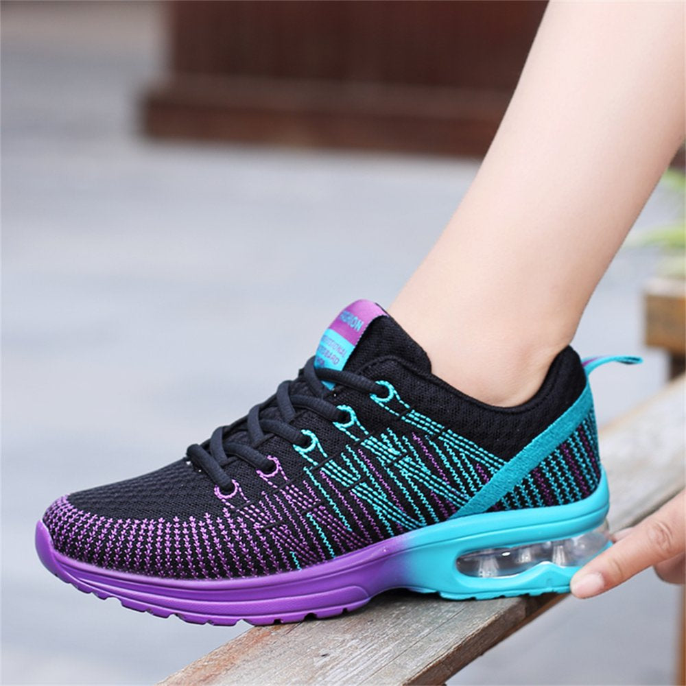 Tvtaop Sneaker for Women Breathable Athletic Air Cushion Running Shoes Lightweight Sport Shoes