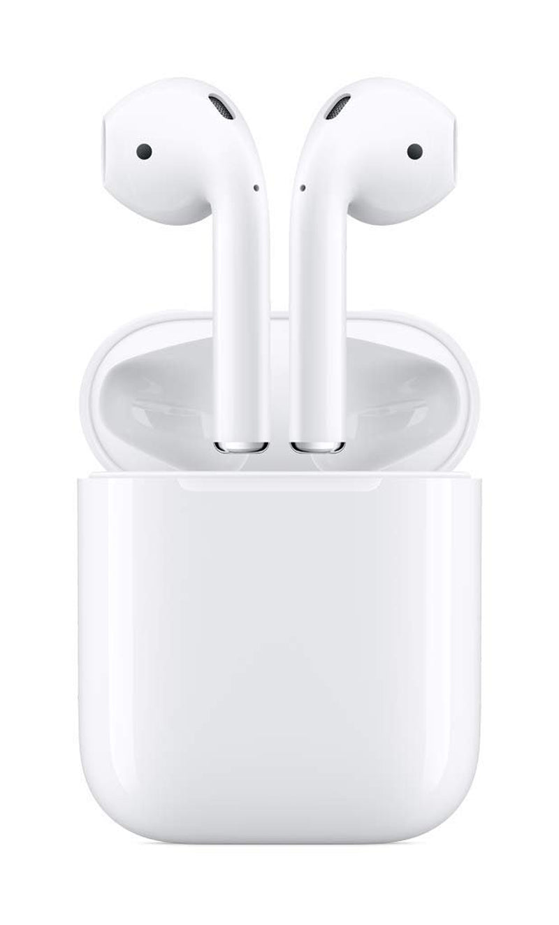 Restored Apple True Wireless Headphones with Charging Case, White, VIPRB-MV7N2AM/A (Refurbished)