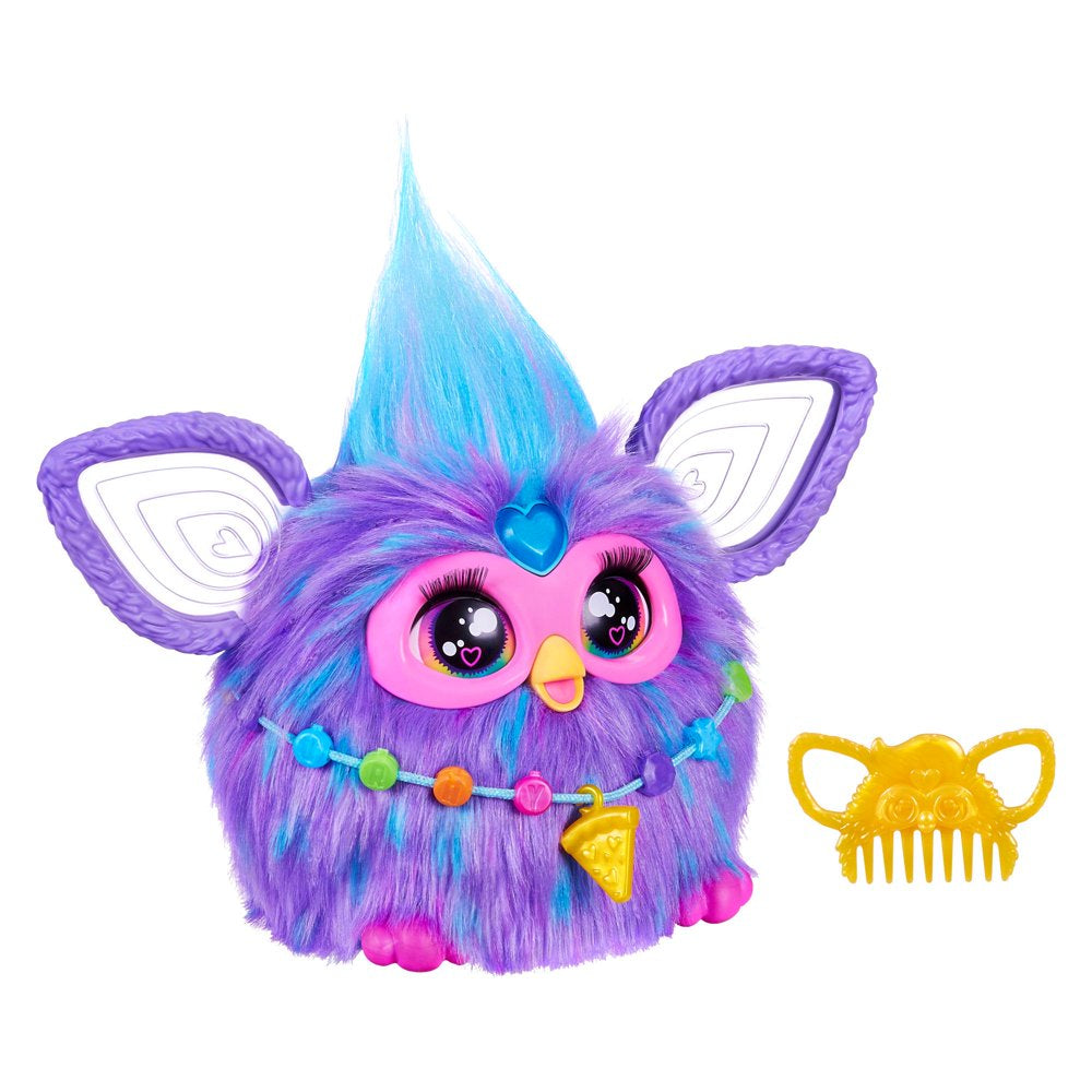 Furby Purple Plush Interactive Toys for 6 Year Old Girls & Boys & Up