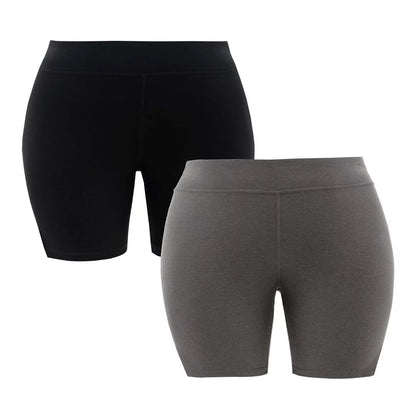 Athletic Works Women'S plus Size Core Active Dri-Works Bike Short, 2-Pack