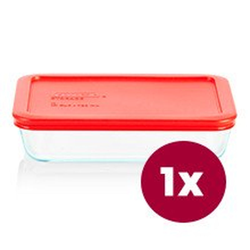 Pyrex Easy Grab Bake & Store Glass Storage Value Pack, 6-Piece