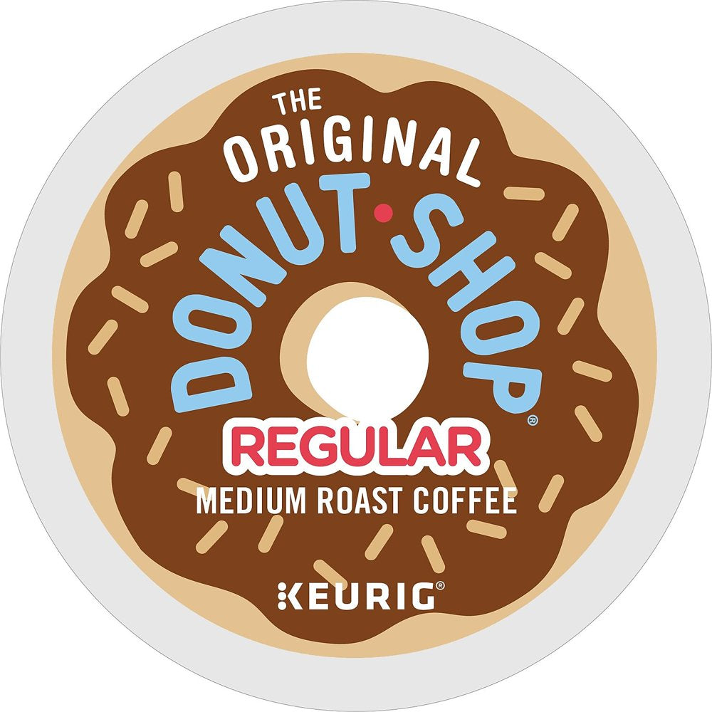 (2 pack) The Original Donut Shop Regular Keurig Single-Serve K-Cup Pods, Medium Roast Coffee, 48 Count