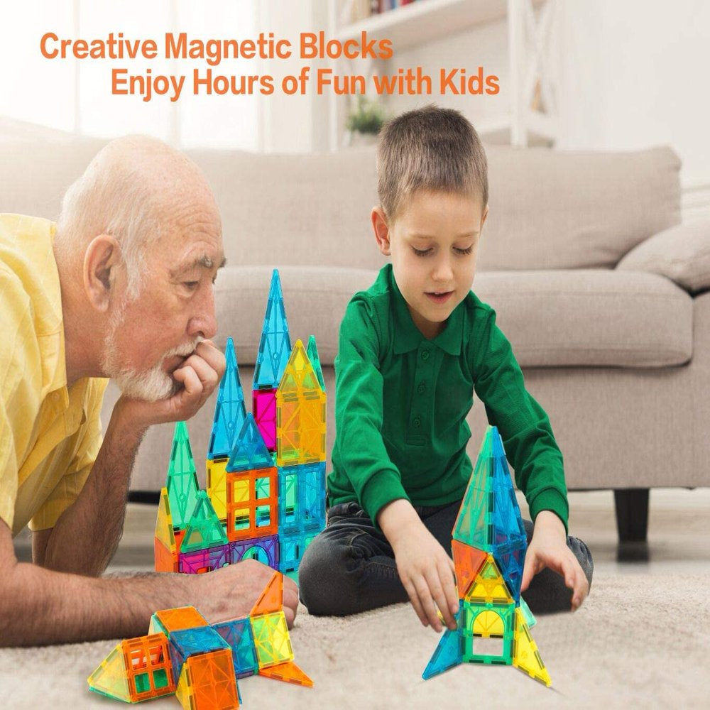 Neoformers 3D Magnetic Building Blocks Tile Set (70 Pieces)