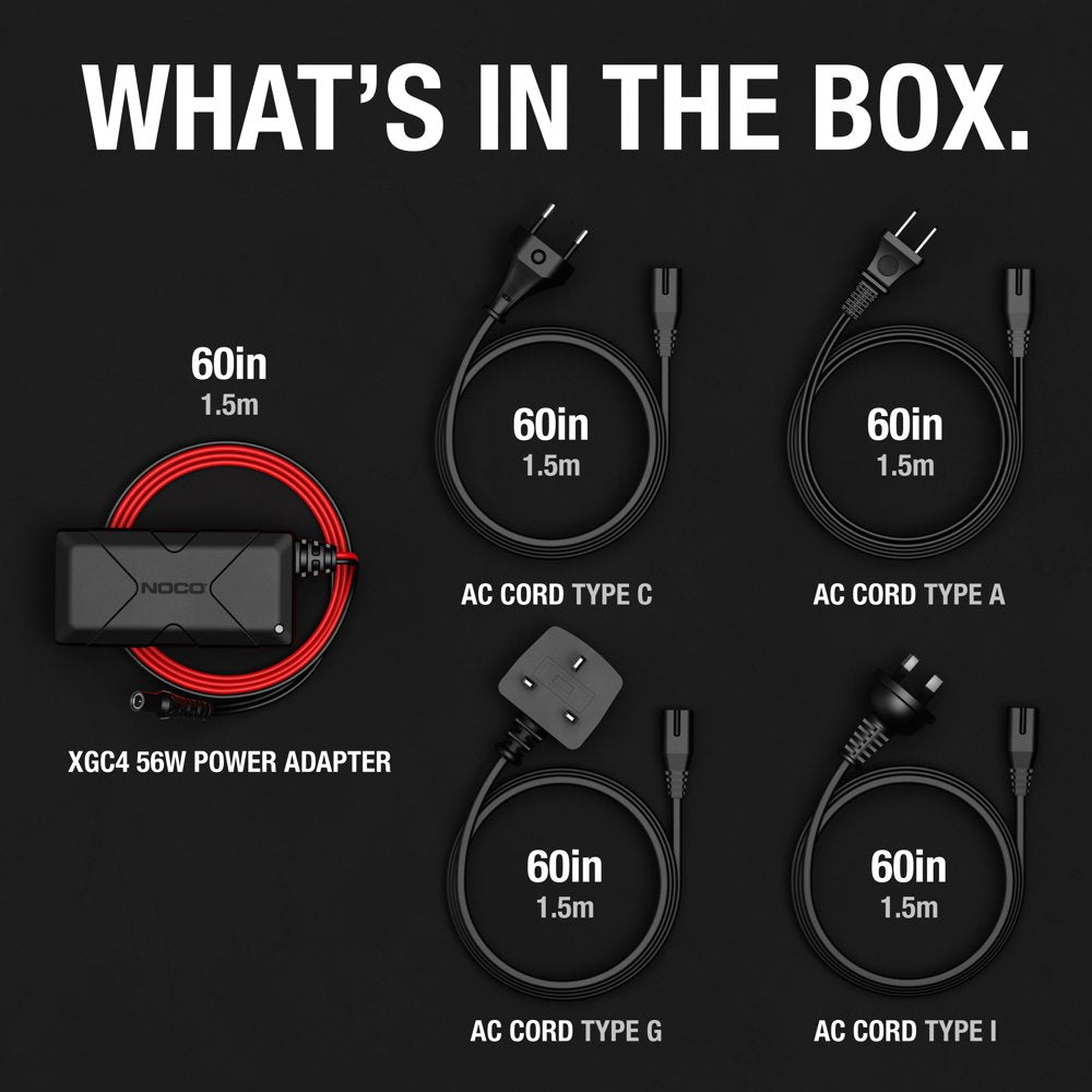 NOCO XGC4 Boost 56W XGC Power Adapter