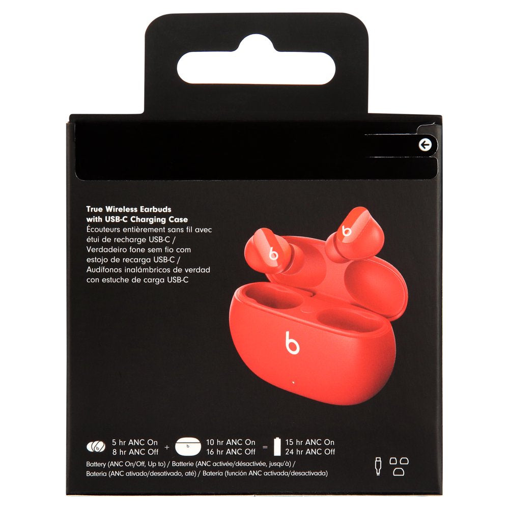 Beats Studio Buds – True Wireless Noise Cancelling Bluetooth Earbuds - Beats Red