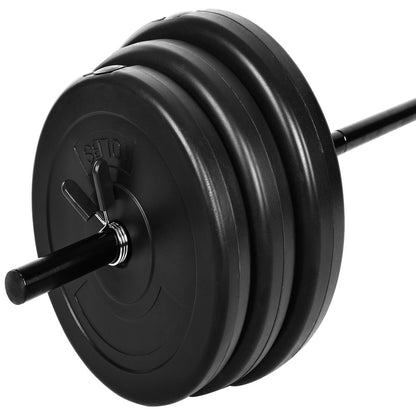 Standard Weight Set in Black, 100 lbs.