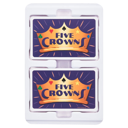 Five Crowns Card Game, Rummy Style, Kids Game, Family Game, Fun Game