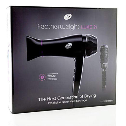 ( $250 Value) T3 Featherweight Luxe 2i Hair Dryer + 2.5 Barrel Brush