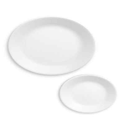 Corelle®- Winter Frost White, round 12-Piece Dinnerware Set