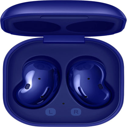 Samsung Galaxy Buds Live SM-R180N Noise-Canceling True Wireless Earbud Headphones. - Blue, Used-very-good