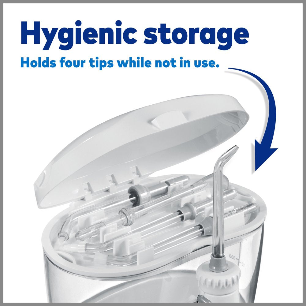 Waterpik Ultra Countertop Water Flosser Oral Irrigator, White