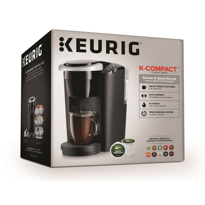 Keurig K-Compact Single-Serve K-Cup Pod Coffee Maker, Black