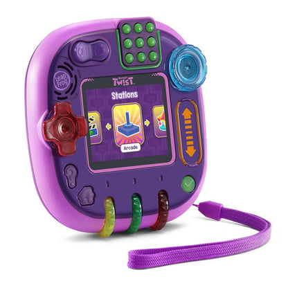 LeapFrog RockIt Twist Handheld Learning Game System, Purple