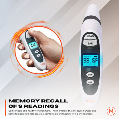 Dualscan Prime Ear & Forehead Thermometer with Food & Bottle Readings, Fever Thermometer, Object Thermometer, Baby Food Thermometer, Hsa Eligible/Approved, over 8 Million Sold