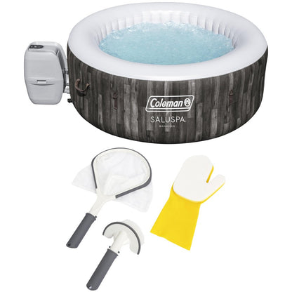 Coleman 71" x 26" Bahamas AirJet Spa Outdoor 177 gal. Inflatable Hot Tub, Max Temperature of 104˚F