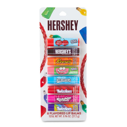 Hershey Flavored Lip Balm, 8 Count