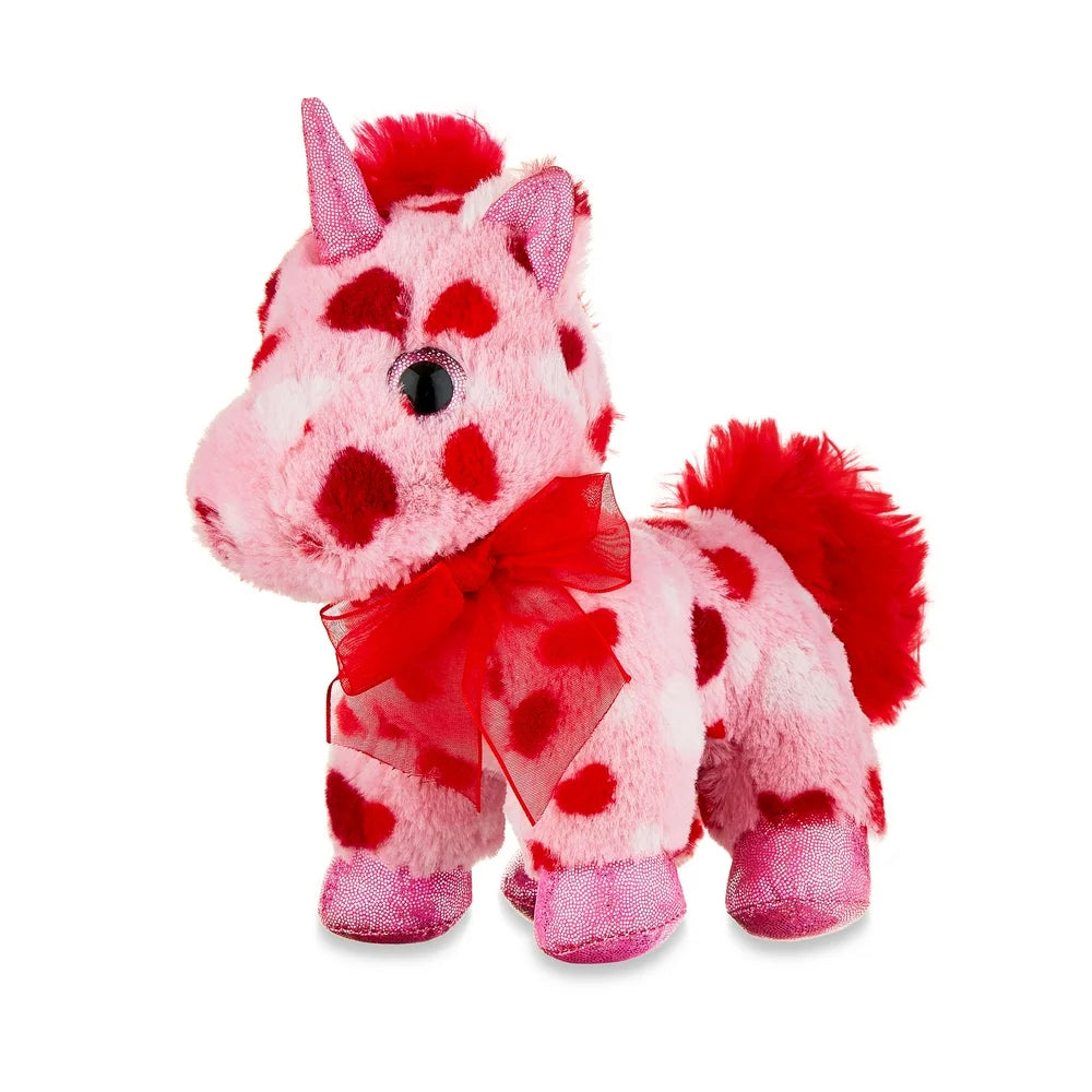 Valentine's Day Pink Unicorn Plush, 7 in, by Way To Celebrate