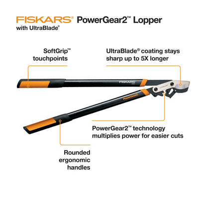 Fiskars PowerGear2 UltraBlade Lopper, 32 in., 1 Pc