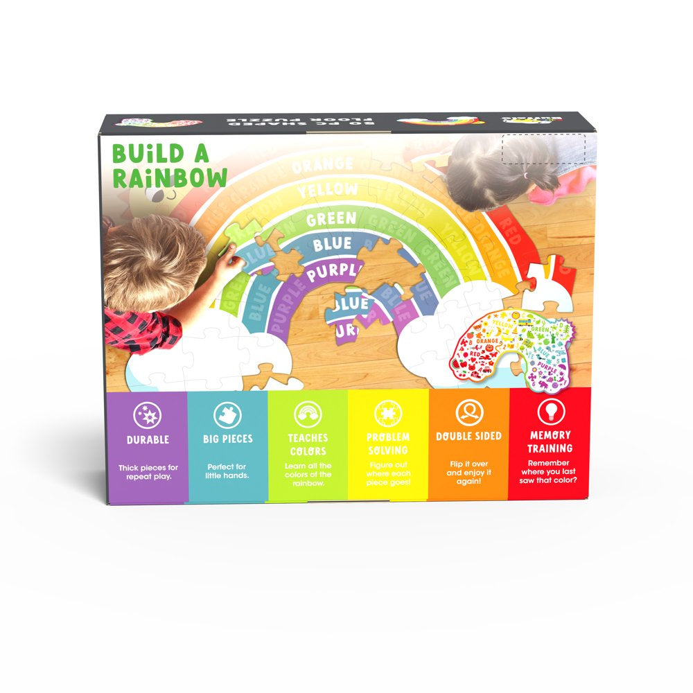 Little Buffalo Rainbow Interlocking Floor Jigsaw Puzzle