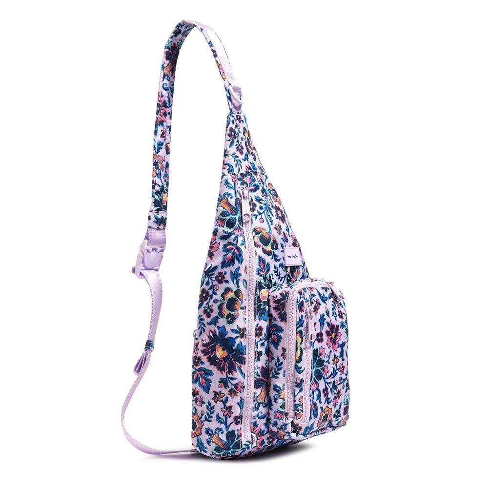 Vera Bradley Women's    Sling Backpack Cloud Vine Multi