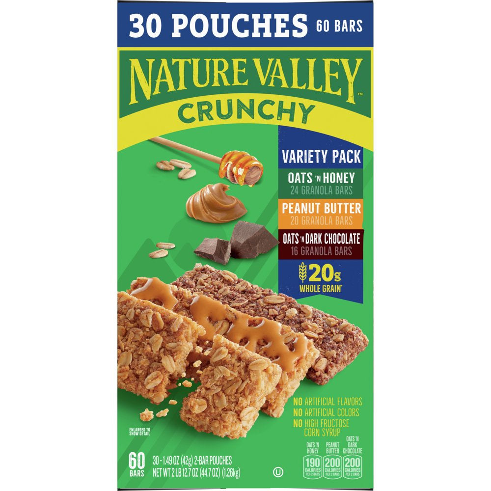 Nature Valley Crunchy Value Pack 30 Count