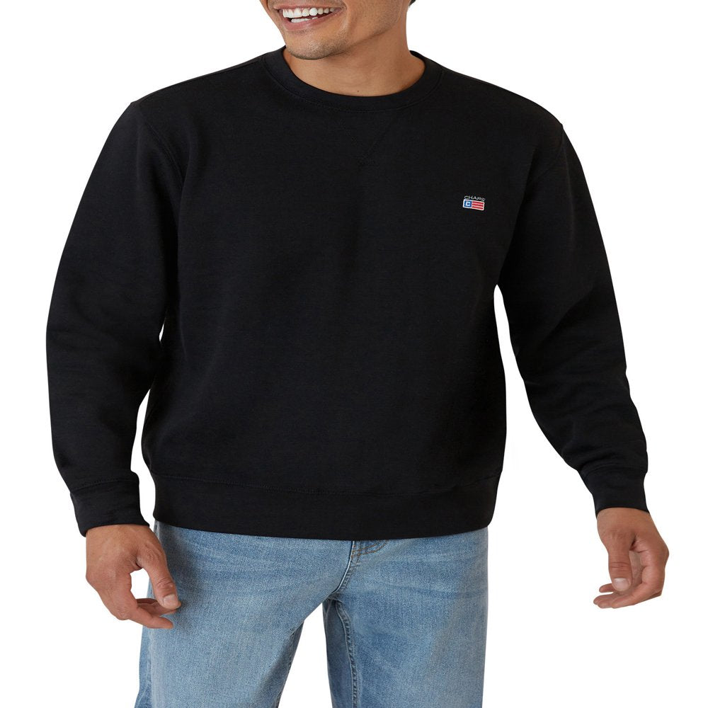 Chaps Men's & Big Men's Everyday Fleece Crewneck Sweatshirt