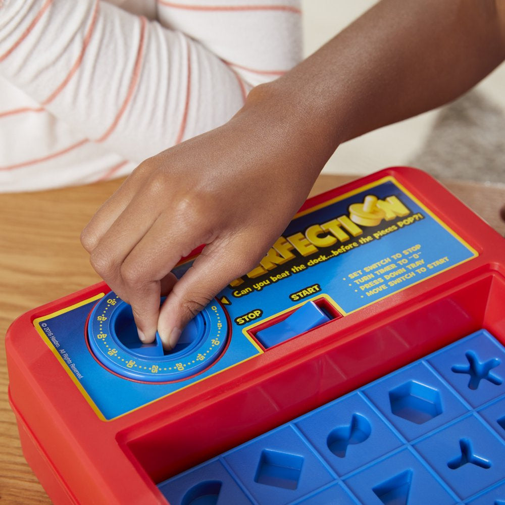 Perfection Game - a fast paced game from Hasbro Gaming for ages 5+