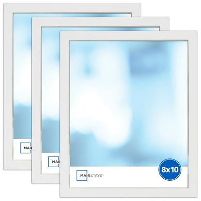 Mainstays 8x10 Linear Gallery Wall Picture Frame, Black, Set of 6