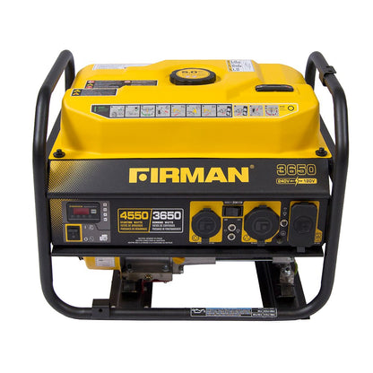 Firman P03606 4450/3650 Watt 120/240 V Gas Recoil Start Generator, EPA Only