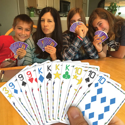 Five Crowns Card Game, Rummy Style, Kids Game, Family Game, Fun Game