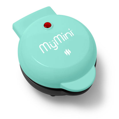 Mymini Waffle Maker, Teal