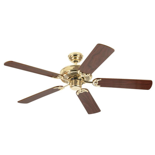 Westinghouse Contractor'S Choice 52 In. Polished Brass Indoor Ceiling Fan