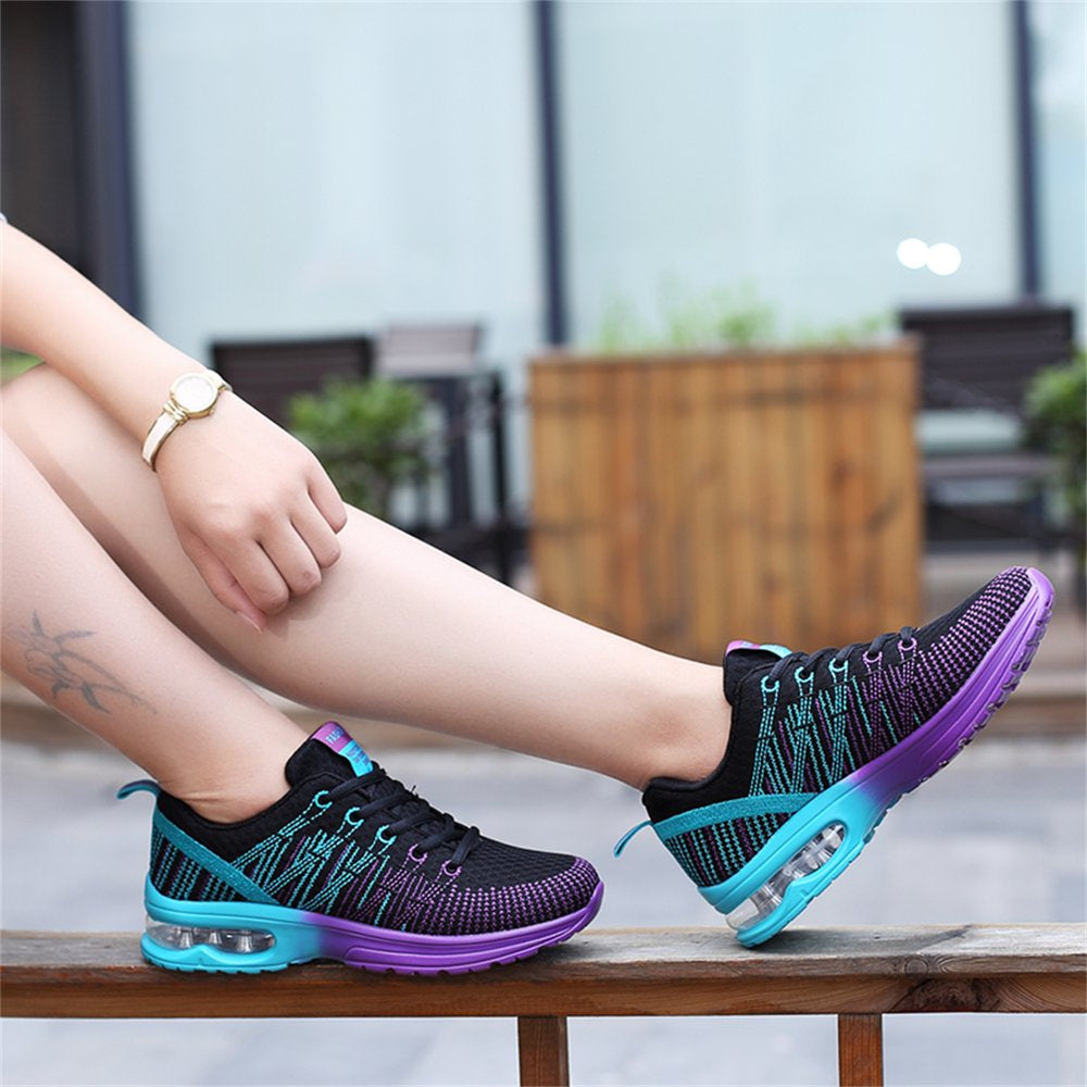 Tvtaop Sneaker for Women Breathable Athletic Air Cushion Running Shoes Lightweight Sport Shoes