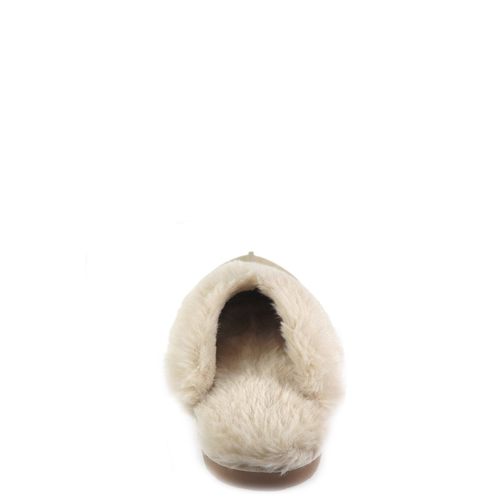  Women's Genuine Suede Platform Slipper