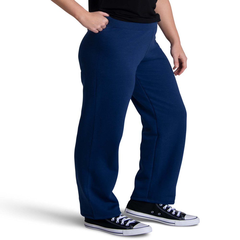 Fruit of the Loom Women's Eversoft Fleece Open Bottom Pant