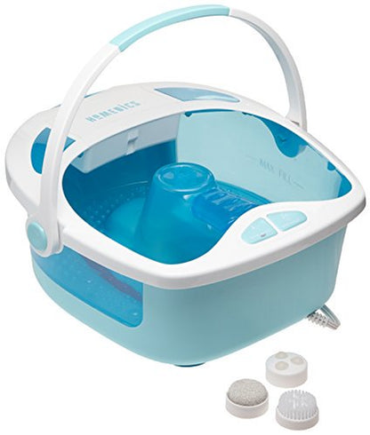 Homedics Shower Bliss Footspa with Massaging Water Jets, 3 Attachments and Toe-Touch Controls, FB-625