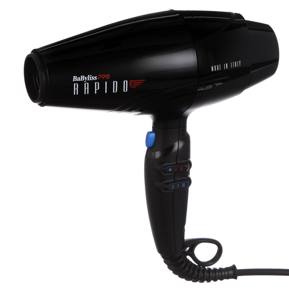 Babyliss Pro Rapido Hair Dryer, Black