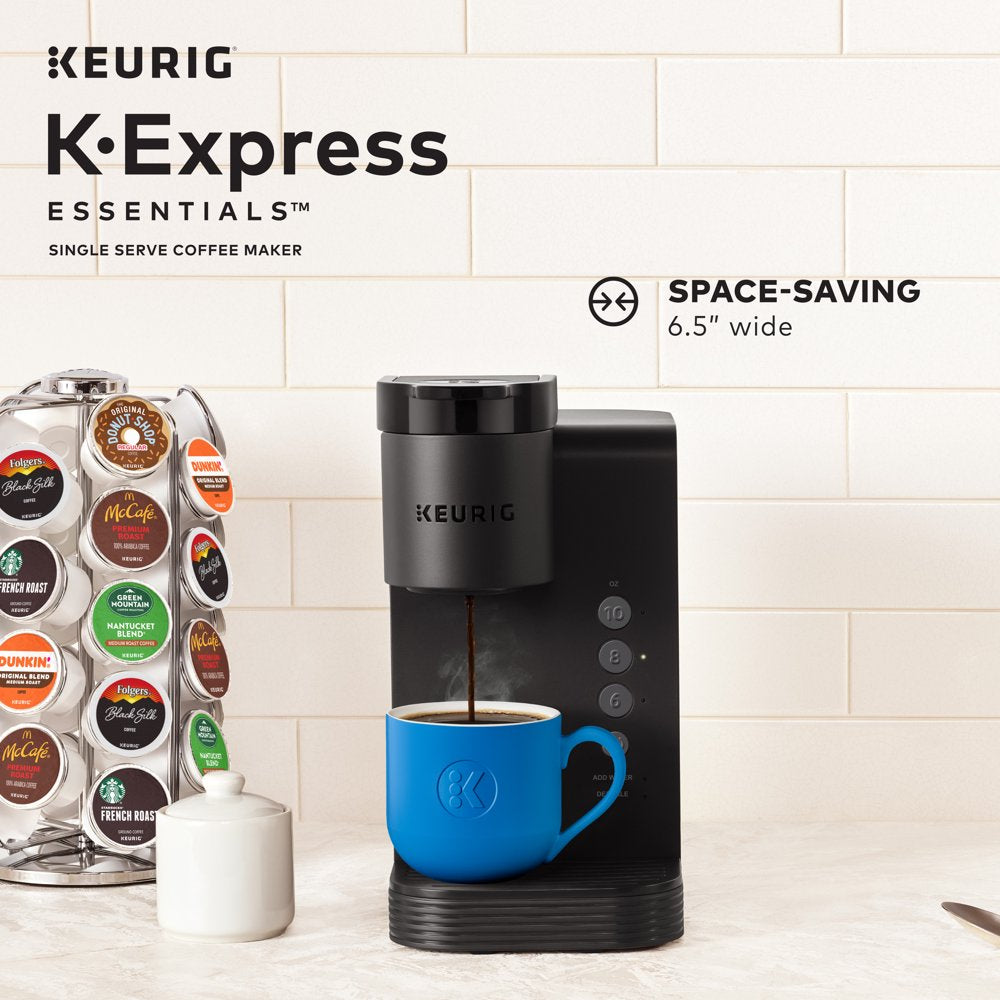 Keurig K-Express Essentials Single Serve K-Cup Pod Coffee Maker, Black